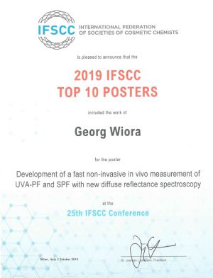 in vivo Lichtschutzfaktormessung